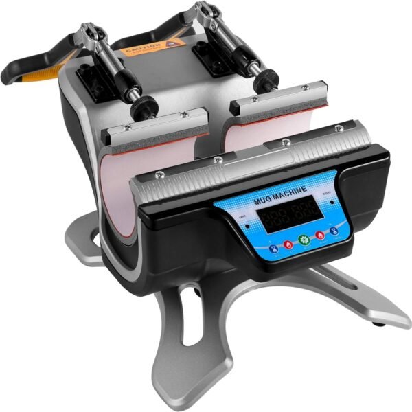 Mug Heat Press 2-in-1 Dual Station Sublimation Machine - Image 3