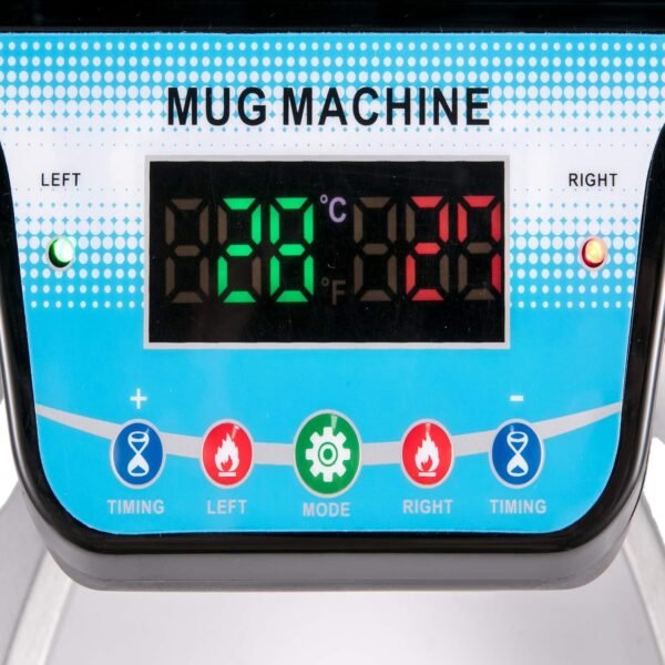 Mug Heat Press 2-in-1 Dual Station Sublimation Machine - Image 6