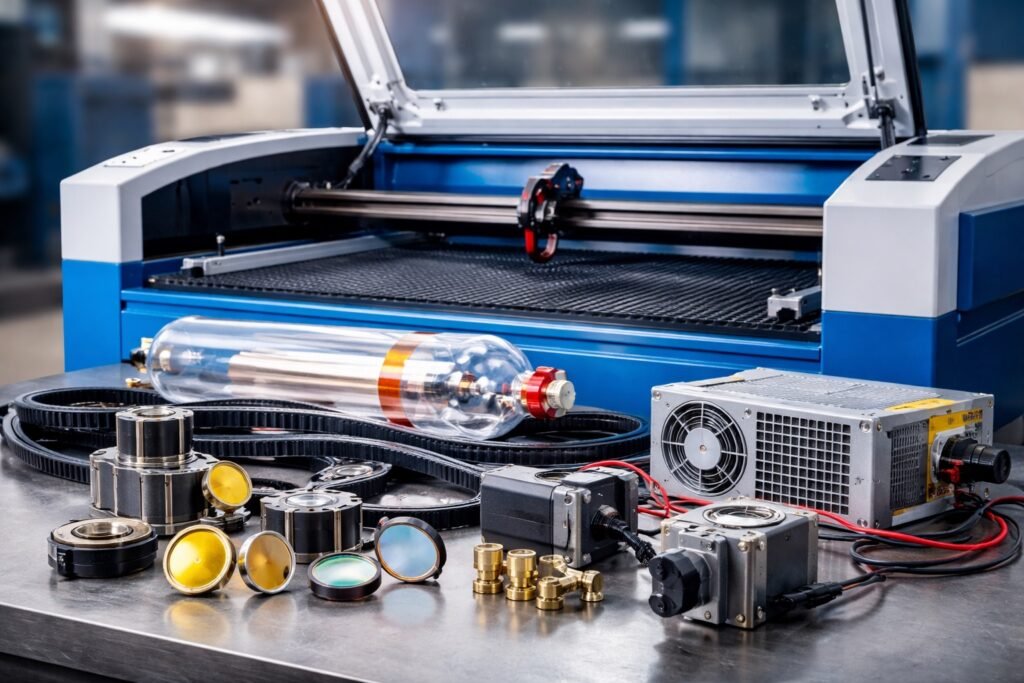laser machine spare parts