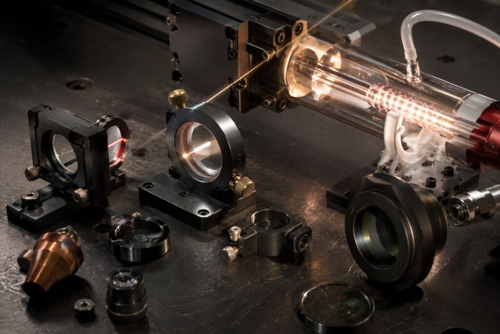 laser engraving machine parts